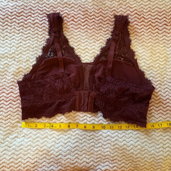 Aerie Purple Lace Bralette - Size X-Large - Picture 5 of 7